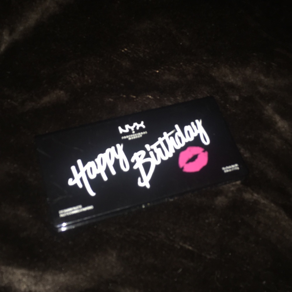 Exclusive Happy Birthday NYX Palette